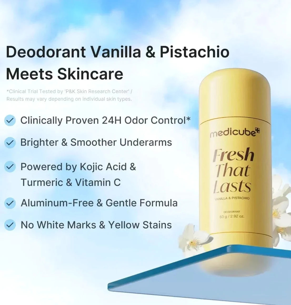 Fresh That Lasts Deodorant Vanilla & Pistachio