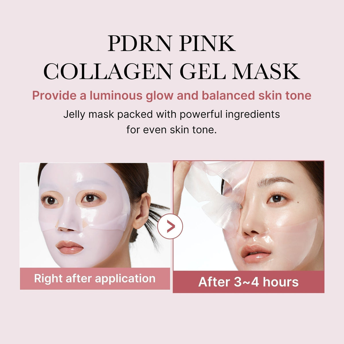 Glass Glow 3-Step Set — Zero Pore Pad + PDRN Serum + Collagen Gel Mask