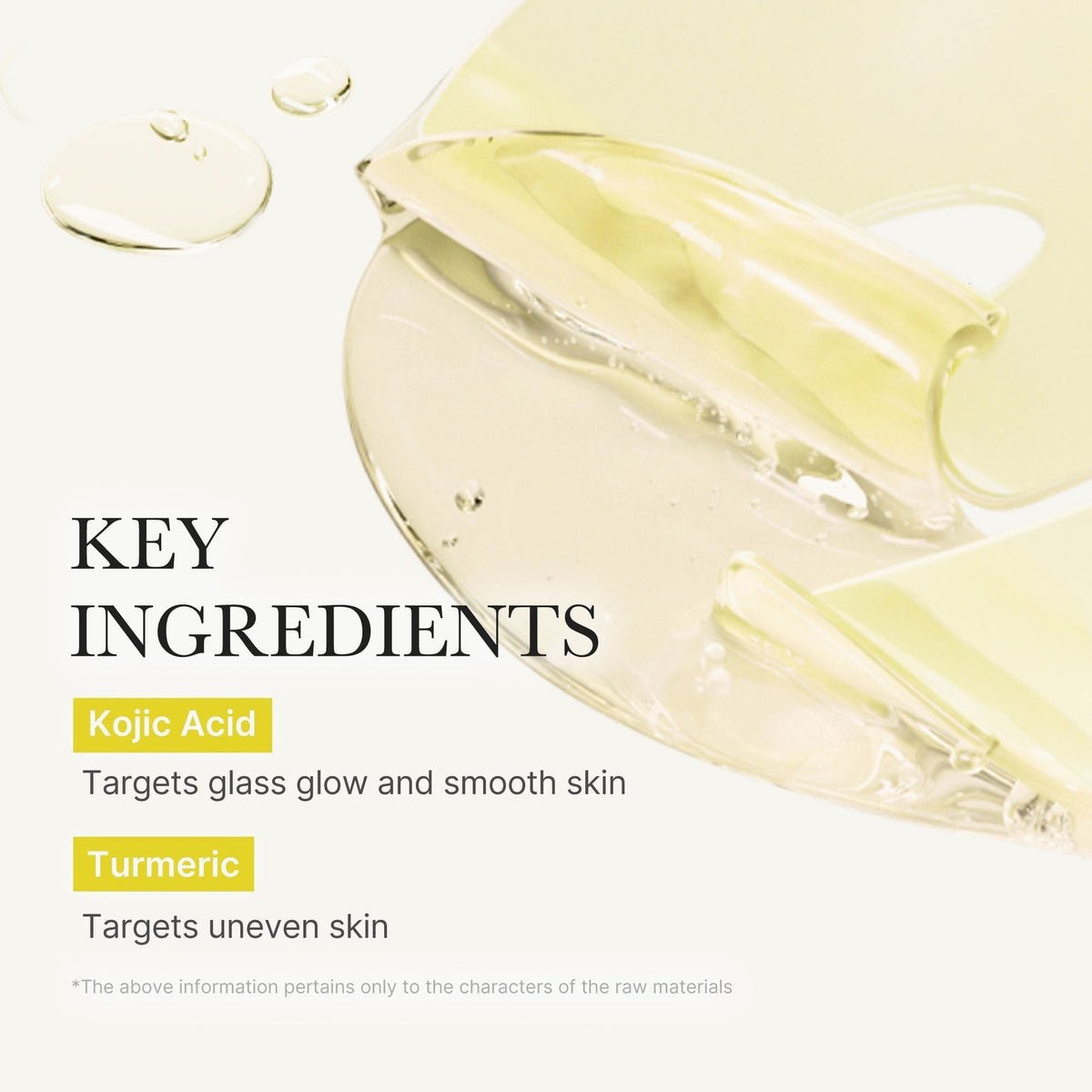 Kojic Acid Turmeric Gold Jelly Gel Mask