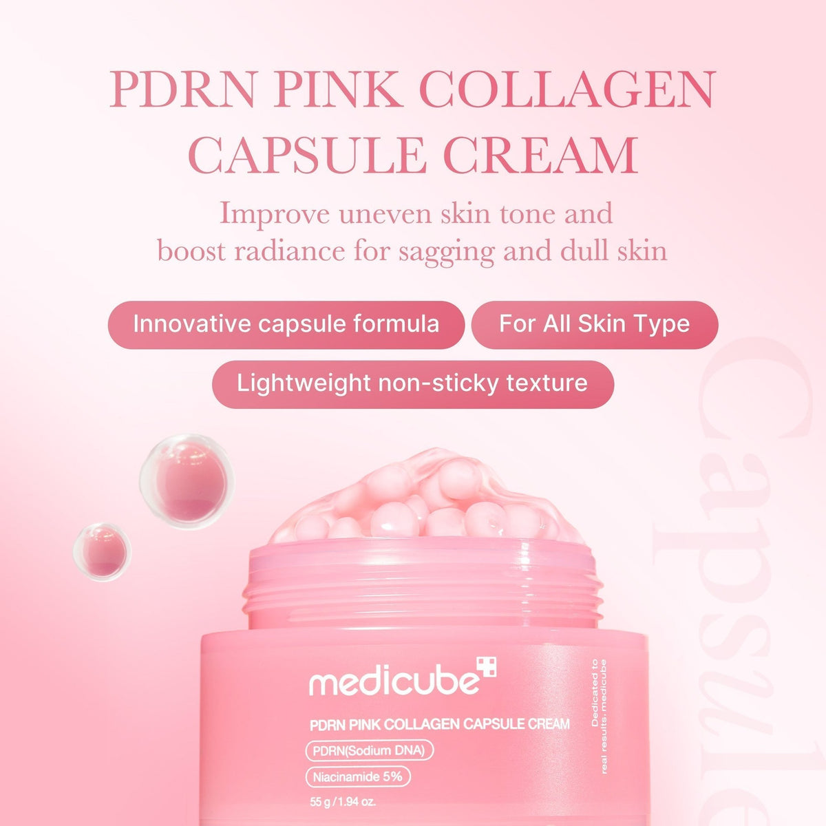 PDRN Pink Collagen Capsule Cream