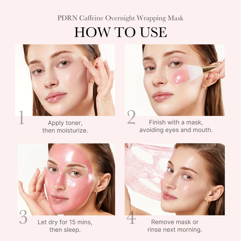 PDRN + Caffeine: The Night Shift for Your Skin
