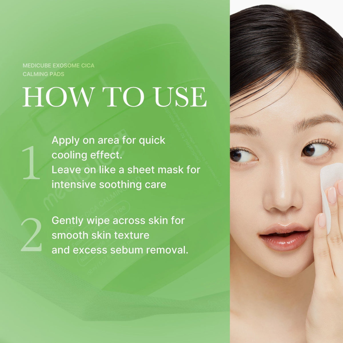 Exosome Cica Calming Toner Pads